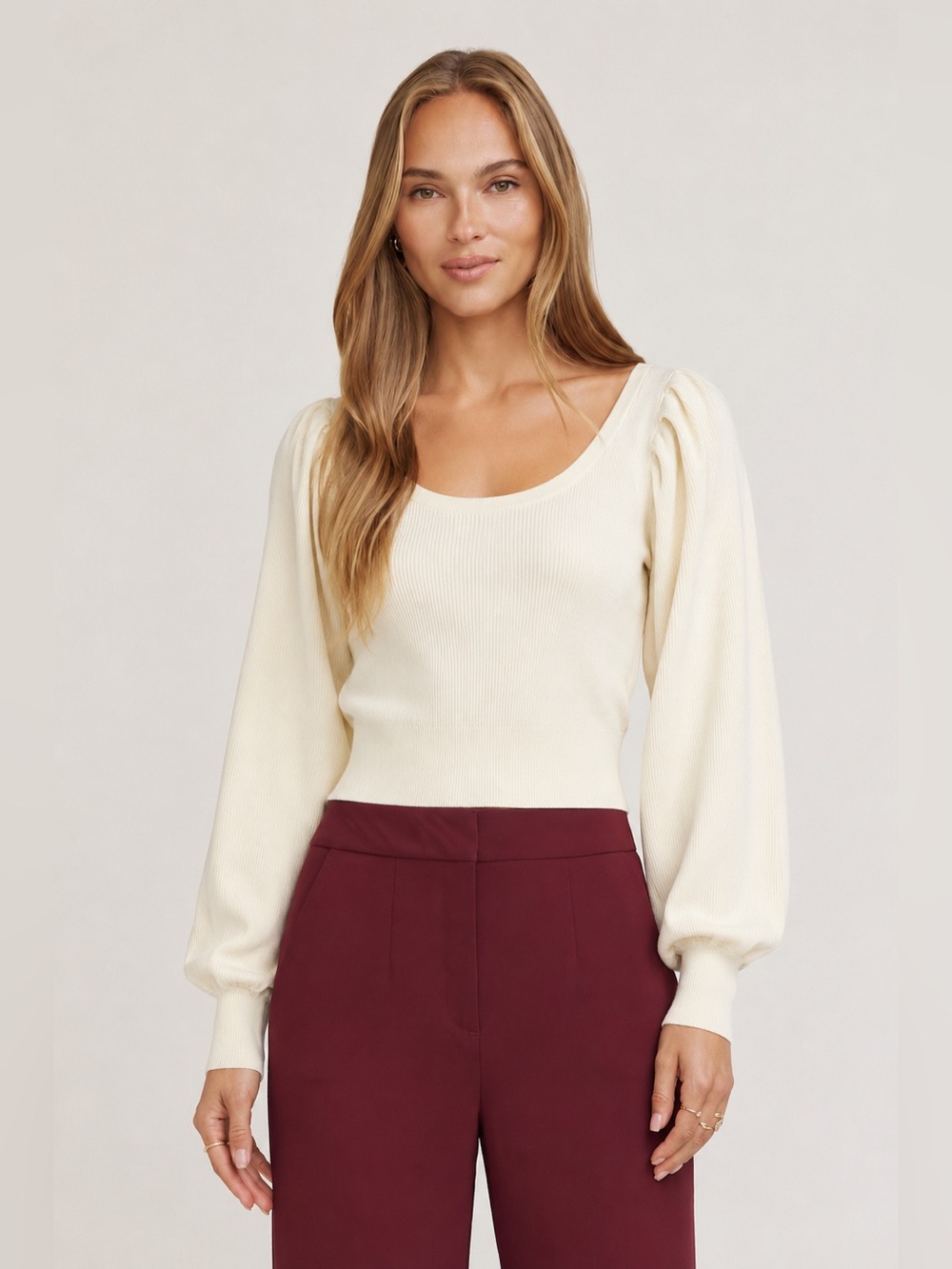 NEW WITH TAGS MANGO Ribbed Sweater